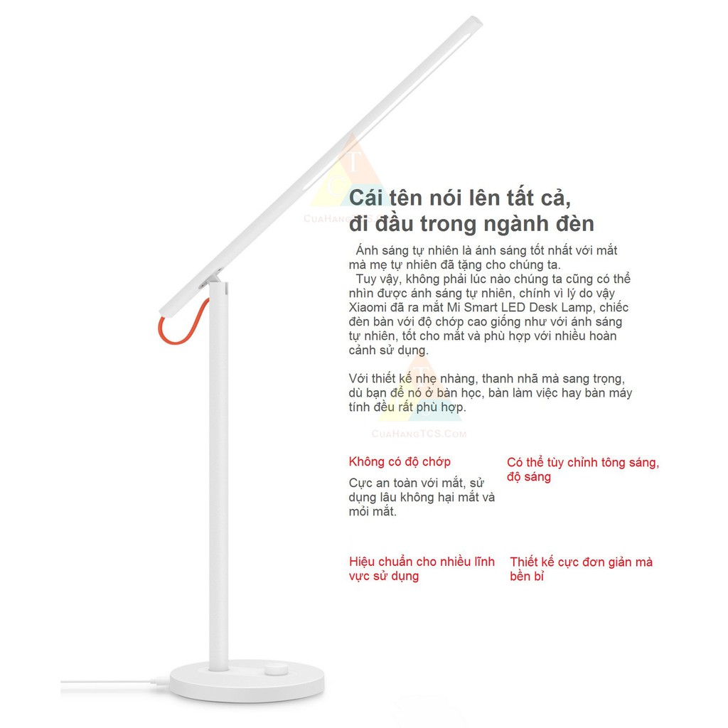 ĐÈN BÀN THÔNG MINH XIAOMI Smart LED Desk Lamp