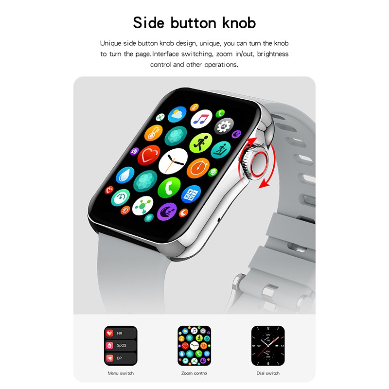 Đồng Hồ Thông Minh D06 1.6 Inch Chống Nước Ip67 Giám Sát Huyết Áp