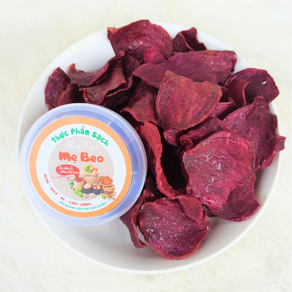 Khoai Lang Tím Sấy Mật Giòn Tan