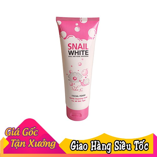 ❤️ Hàng Chuẩn ❤️ Sữa rửa mặt Snail white 180g / Tuýp Thái Lan