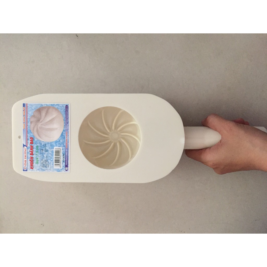 Chính hãng - Khuôn Bánh Bao 1 ngăn, Hàng việt nam,7.5cm tiện dụng, bền đẹp Dragon loại xịn