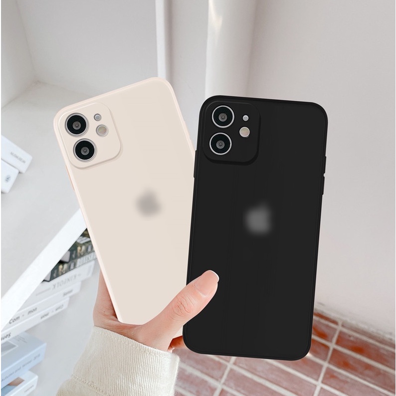 Ốp lưng IPhone cạnh vuông A.p.p.l.e BVC 6/6plus/6s/6splus/7/7plus/8/8plus/x/xr/xs/11/12/13/14/Pro/Plus/Promax BVC841