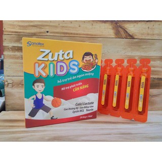 [hỗ trợ cân nặng] Siro Zuta KIDS-hỗ trợ trẻ từ 6 tháng ăn ngon,phát triển cân nặng