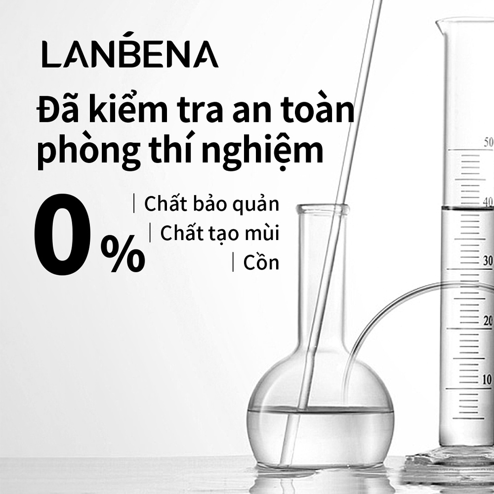 Toner Lanbena nước cân bằng da dưỡng ẩm chống nếp nhăn tái tạo Niacinamide làm sáng da 100ml