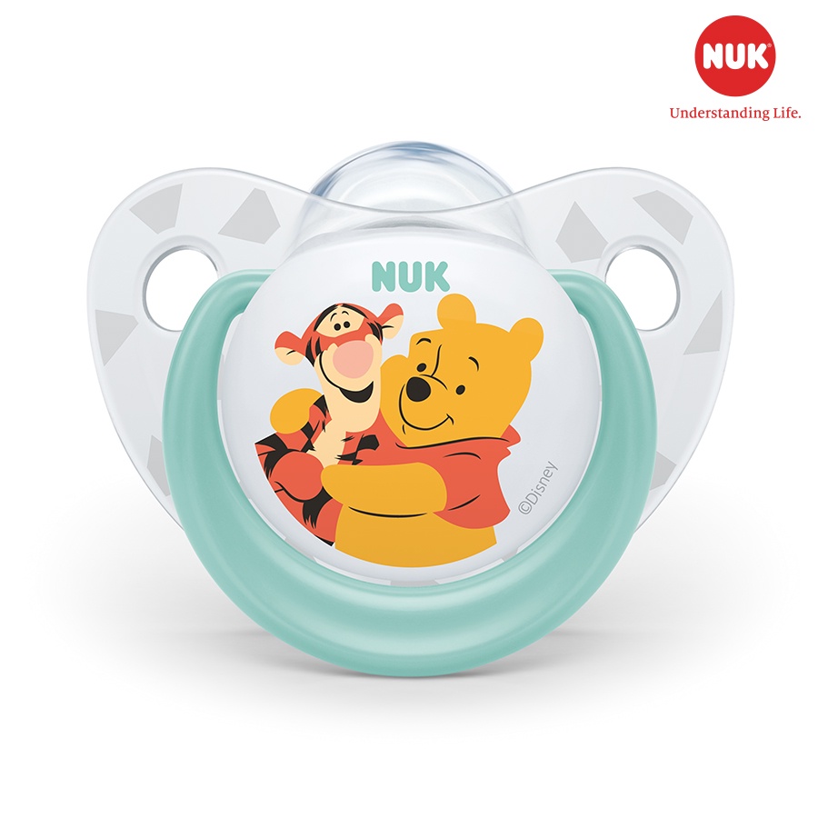 Bộ 2 Ty Giả NUK Silicone SLEEPTIME PLUS Bản Disney ( Đủ Size Bán Lẻ )