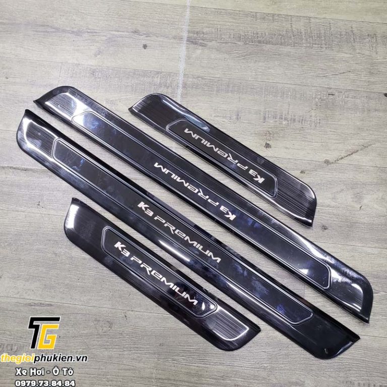 Bộ Ốp bậc cửa, Nẹp bước chân vân Titan Kia New K3 2022