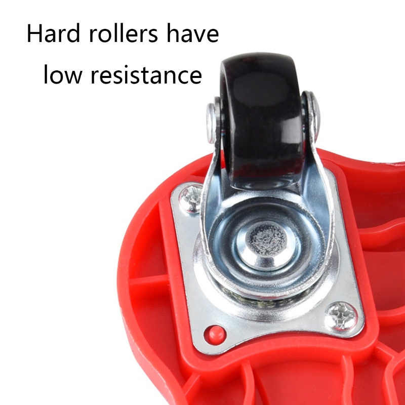 Miếng Dán PCF * 360 Độ Xoay 360 Độ° Ròng Rọc Di Chuyển Đồ Nội Thất Nặng 4 Bánh Xe Cho Nội Thất w 1