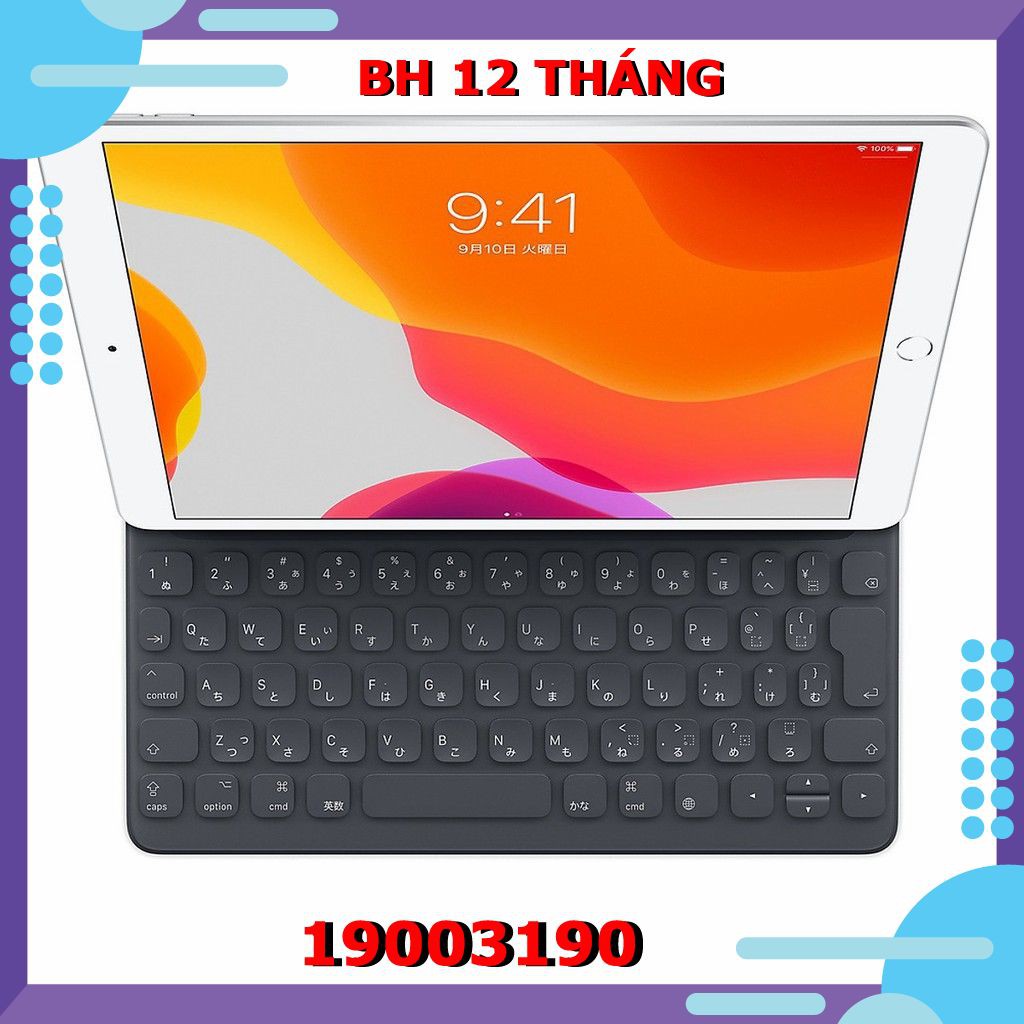 Bàn phím không dây Apple Smart Keyboard for iPad Pro 10.5‑inch iPad Air MPTL2 - Hàng Nhập Khẩu