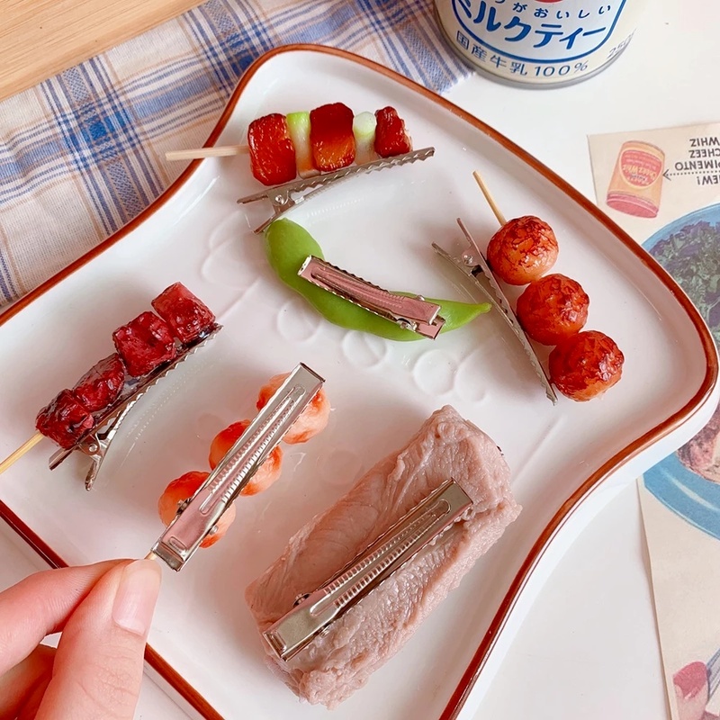 Kẹp Tăm Ăn Thịt Bbq Dễ Thương