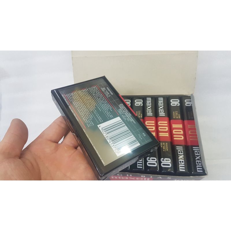 01 BĂNG UDII MỚI NGUYÊN CHƯA BÓC SEAL NEW ORIGINAL 100% CASSETTE UDII 90MIN IEC TYPE II 1991 US