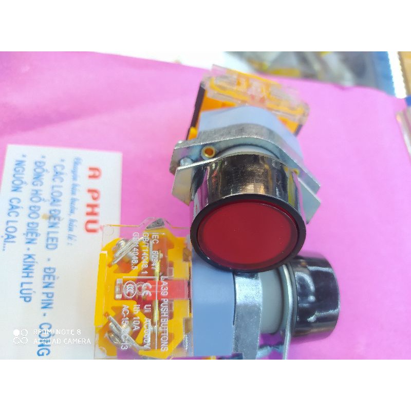 Nút nhấn nhả không đèn LA39 hàng tốt