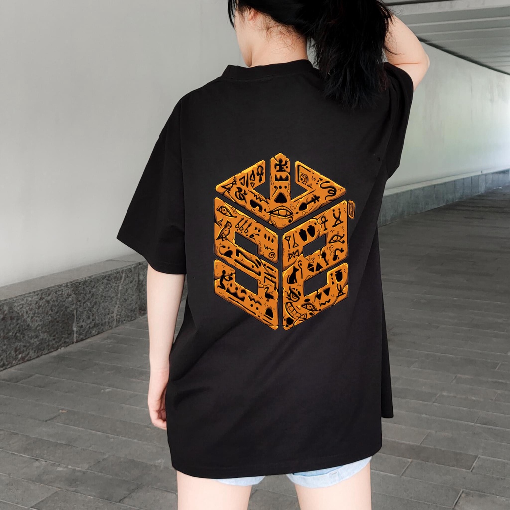 Áo thun tay lỡ dáng rộng nam nữ SWE EGYPT TEE chất cotton mềm mát phong cách cá tính năng động