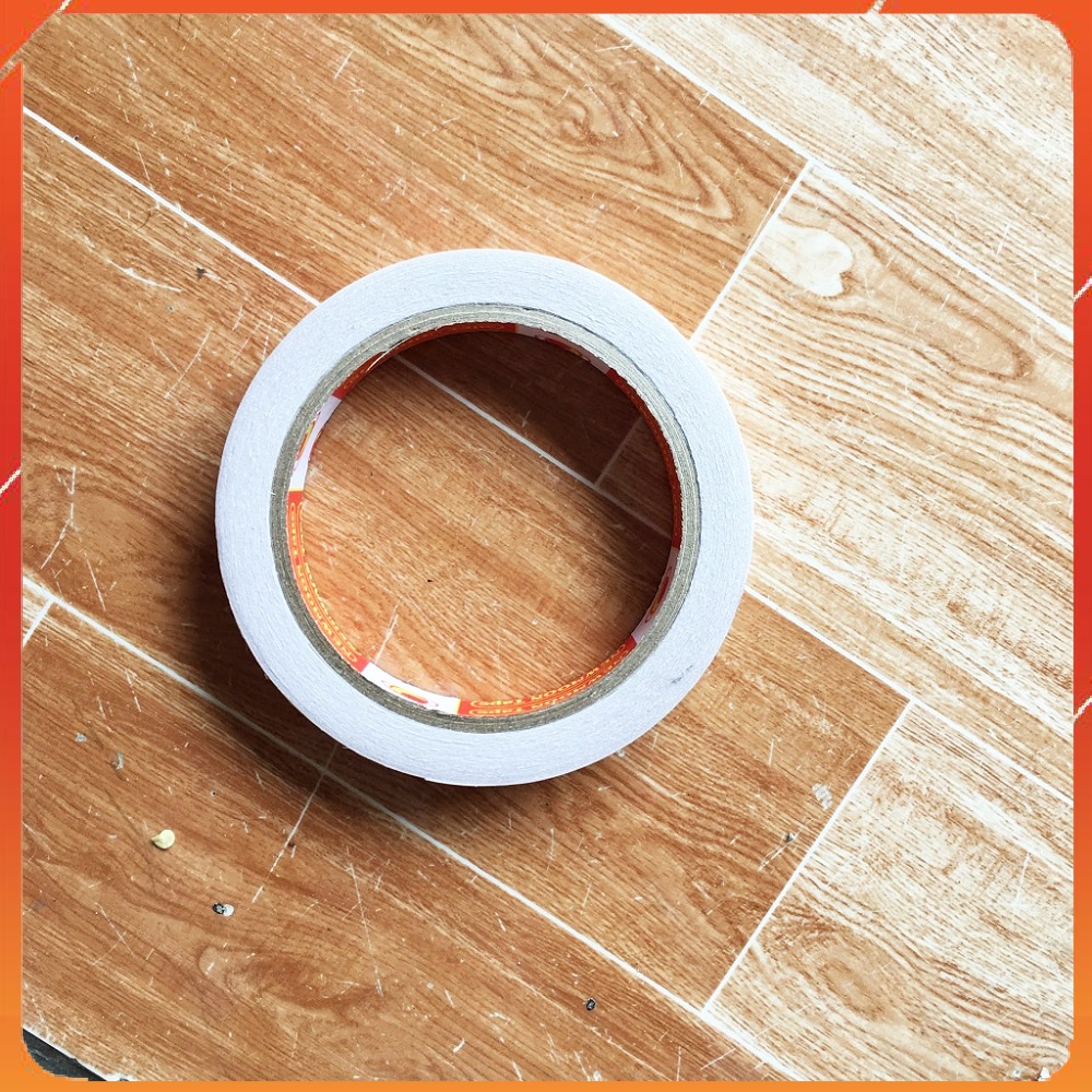 Băng Keo 2 Mặt - 10Y - Keo Hai Mặt 1.2cm, 1.6cm, 2.0cm dán tem tủ lạnh, dụng cụ học sinh