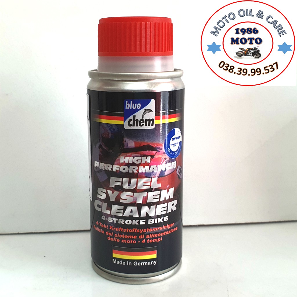 Phụ gia tẩy cặn cacbon, Kim phun Bluechem Fuel System Cleaner 50ML