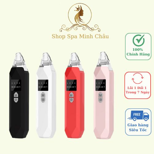 Máy hút mụn mini | máy hút mụn CBR 5 cấp độ ( bảo hành 6 tháng )