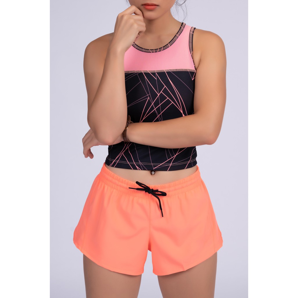 Áo Croptop Nữ Tập Thể Thao Gym, Yoga Thấm Hút Mồ Hôi CH032