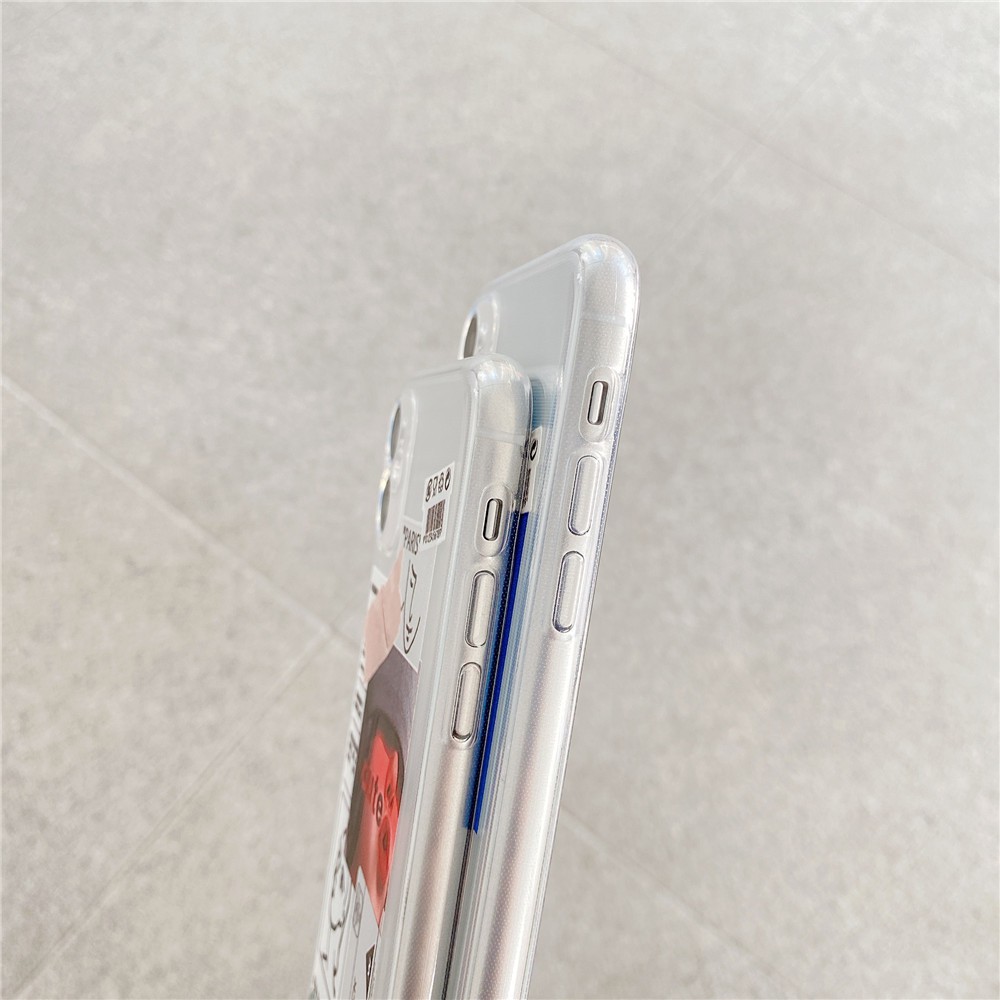 Ốp điện thoại TPU mềm phong cách Âu Mỹ cho iPhone 11 Pro Max X Xs Max XR 7 Plus 8 Plus 6 Plus 6S Plus | BigBuy360 - bigbuy360.vn
