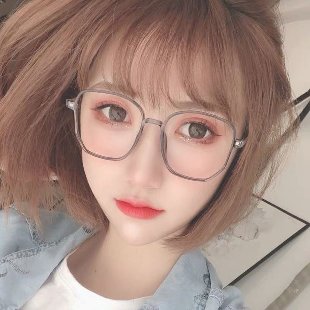Mắt kính AARON1 gọng trong suốt phong cách Hàn Quốc thời trang cho nữ
