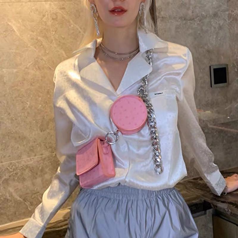 Túi Đeo Chéo Mini 2 Trong 1 Phong Cách Hàn Quốc Thời Trang Cho Nữ