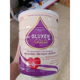 Sữa gluxen gold 850g tiểu đường- tìm mạch - huyết áp
