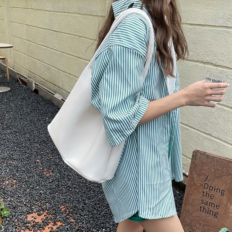 Túi Tote Đeo Vai Cỡ Lớn Thời Trang Mùa Hè 2021 Cho Nữ