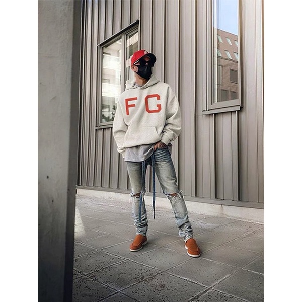 Áo hoodie Fear Of God Monarch "FG" , áo hoodie FG