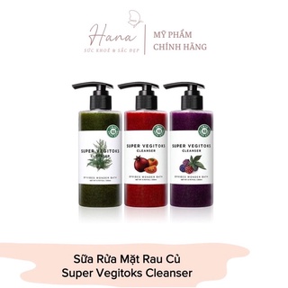 Sữa rửa mặt rau củ Super Vegitoks Cleanser
