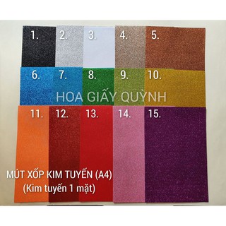 MÚT XỐP KIM TUYẾN - XẤP 10 TỜ A4
