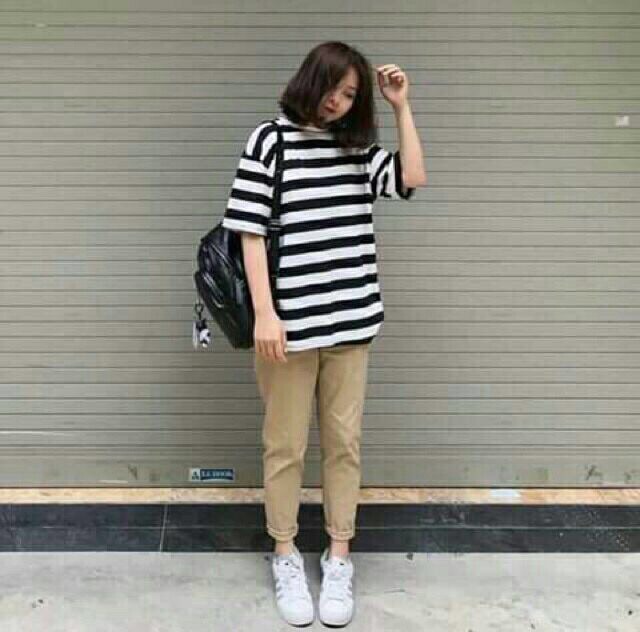 Quần kaki xuống gấu tự sắn | BigBuy360 - bigbuy360.vn