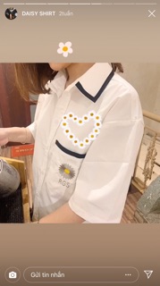 🍓Sơ Mi Thêu Daisy