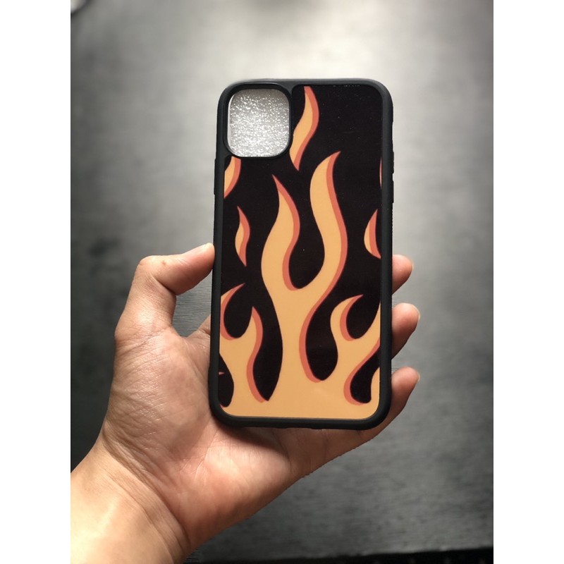 Ốp lưng cao cấp THINKCASE IPHONE Fire bùng cháy lên