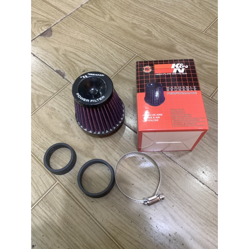 Lọc gió trụ loại nhỏ gắn nhiều xe máy