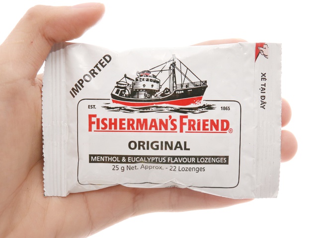 Kẹo Cay Con Tàu Fisherman's Friend 25g ( Hàng do Tập Đoàn DKSH phân phối)