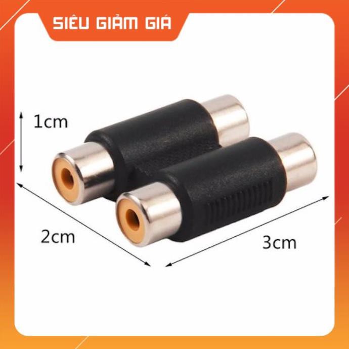 Rắc nối AV đầu nối AV 2 ra 2 Loại đẹp - Giá tốt nhất