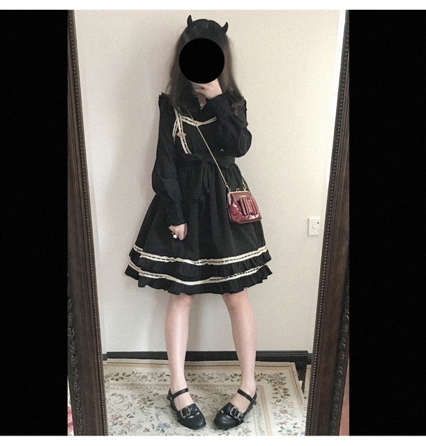 [có sẵn] Đầm / Váy Lolita JSK Musical Box (brand Sleep doll) | BigBuy360 - bigbuy360.vn