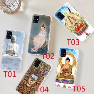 Ốp Lưng Trong Suốt In Hình Tượng Phật Độc Đáo Cho Samsung Galaxy A10 A10S A11 A20 A20S A21 A21S A30 A30S A71