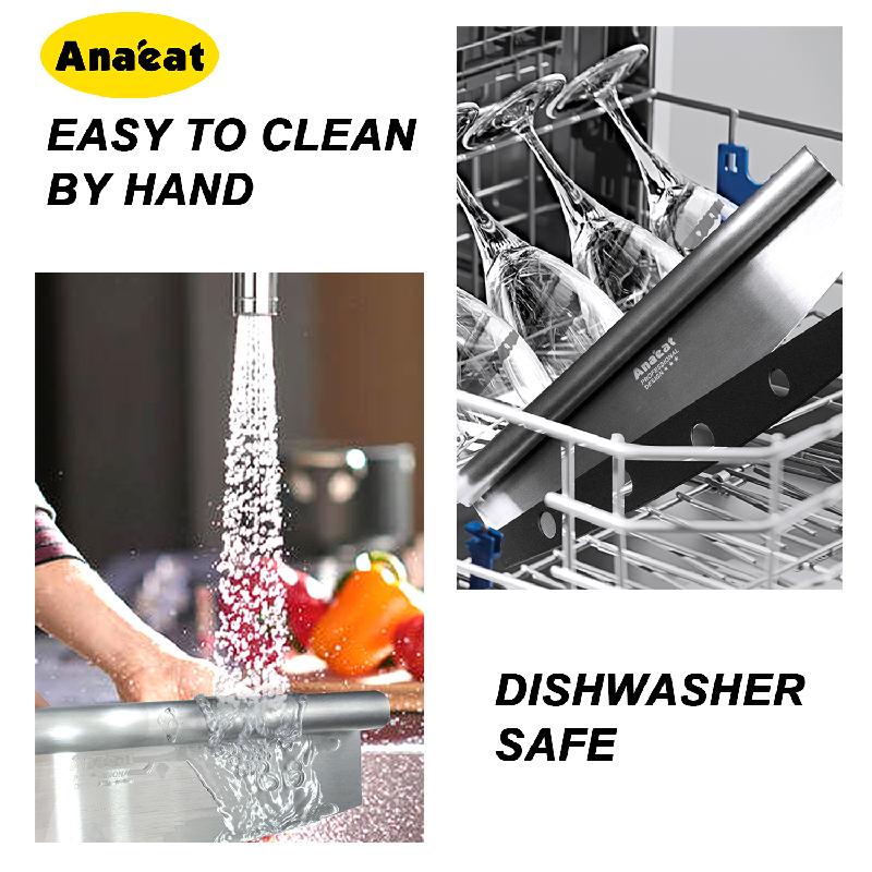 Dụng cụ cắt bánh pizza ANAEAT làm từ thép không gỉ sắc bén