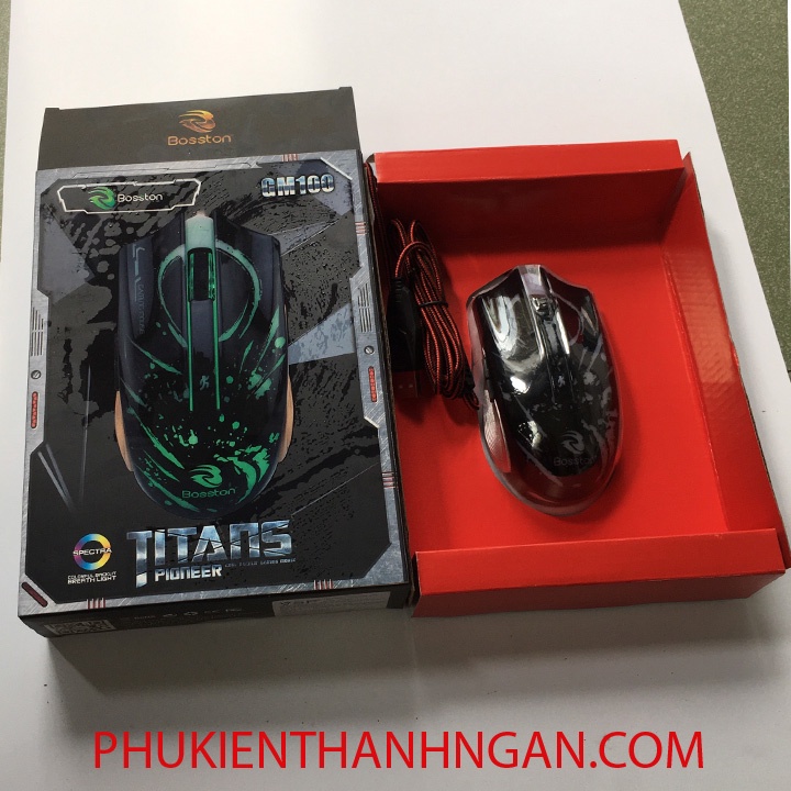 CHUỘT GAME BOSSTON GM100