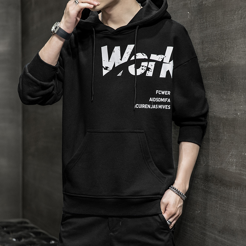 Áo Hoodie Tay Dài Phong Cách Hàn Quốc Size M-4Xl