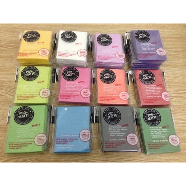 [PHỤ KIỆN YUGIOH] Bọc bài, Sleeve - Small Size cho YugiOh