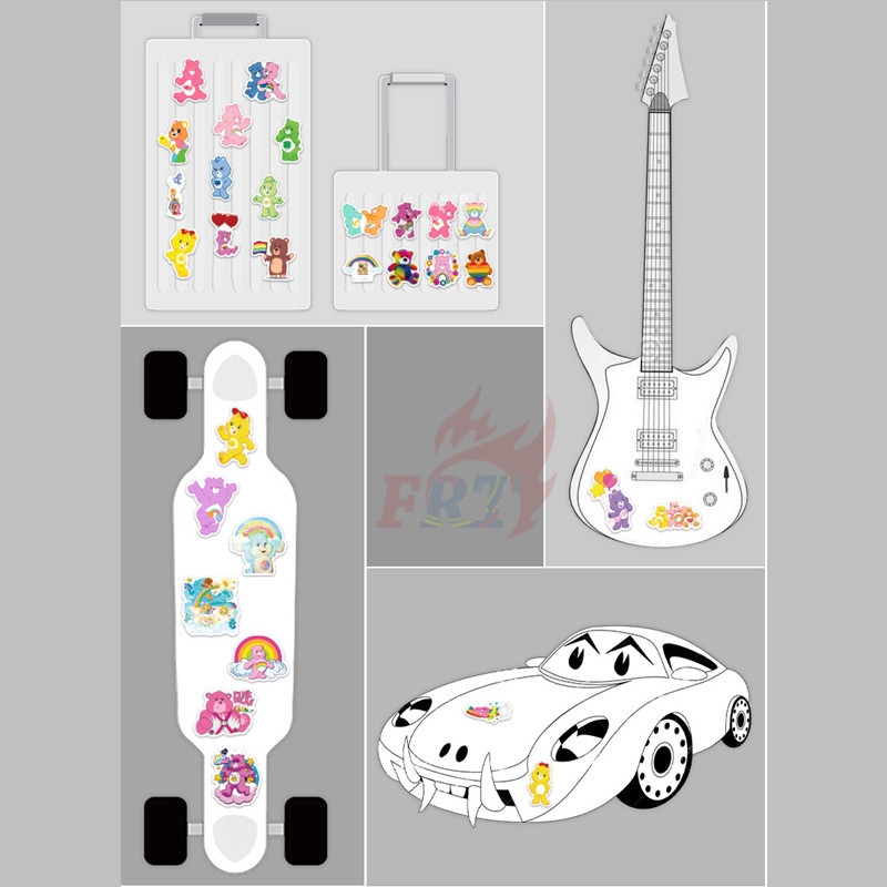 ❉ Care Bears - Series 02 Cartoon Stickers ❉ 50Pcs/Set DIY Fashion Luggage Laptop Skateboard Doodle Stickers
