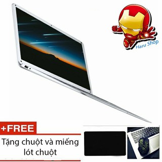 Laptop máy tính xách tay siêu mỏng 14 inch, chip intel Cherry Trail Z8350 + tặng combo chuột và lót chuột