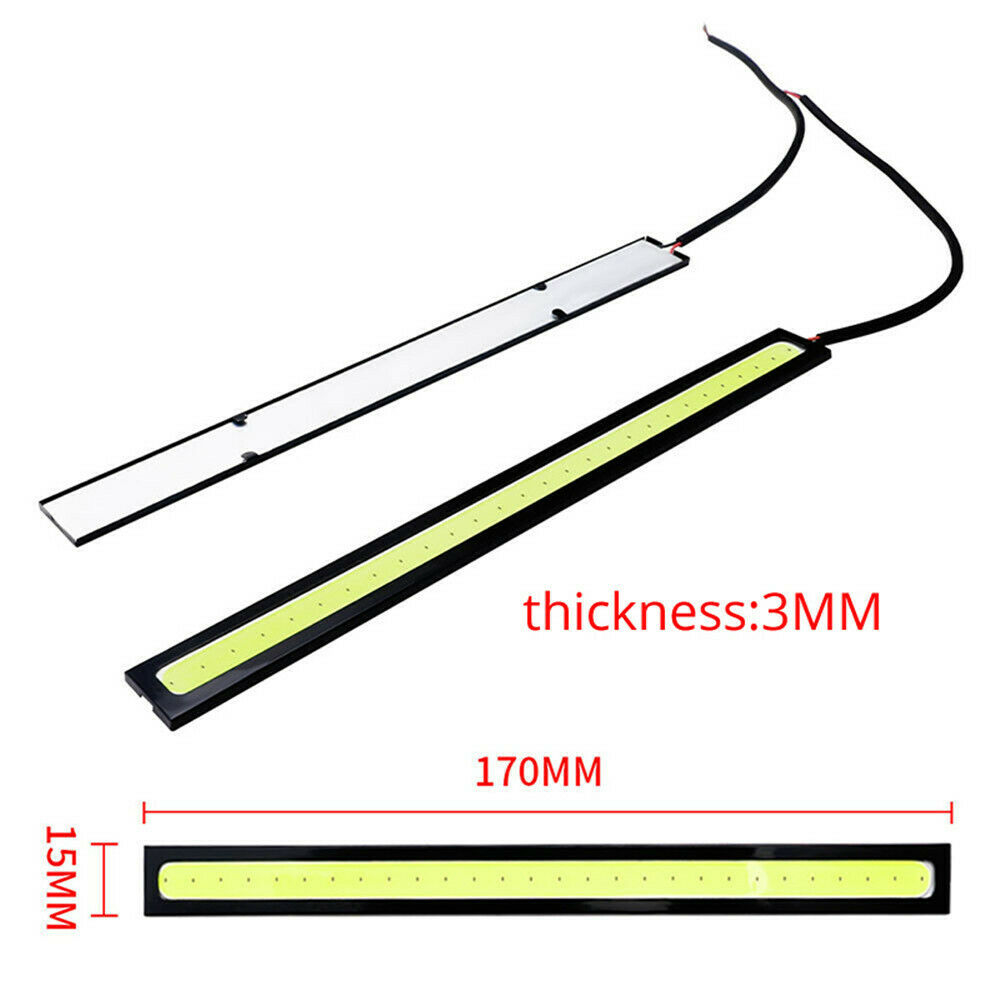 Bộ 6 Dải Đèn Led 12v Chống Thấm Nước Cho Xe Hơi