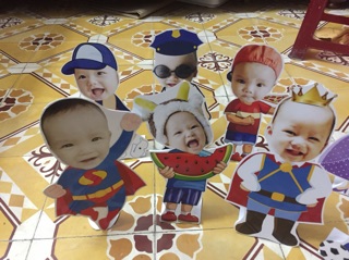 Set 11 chibi cho bé