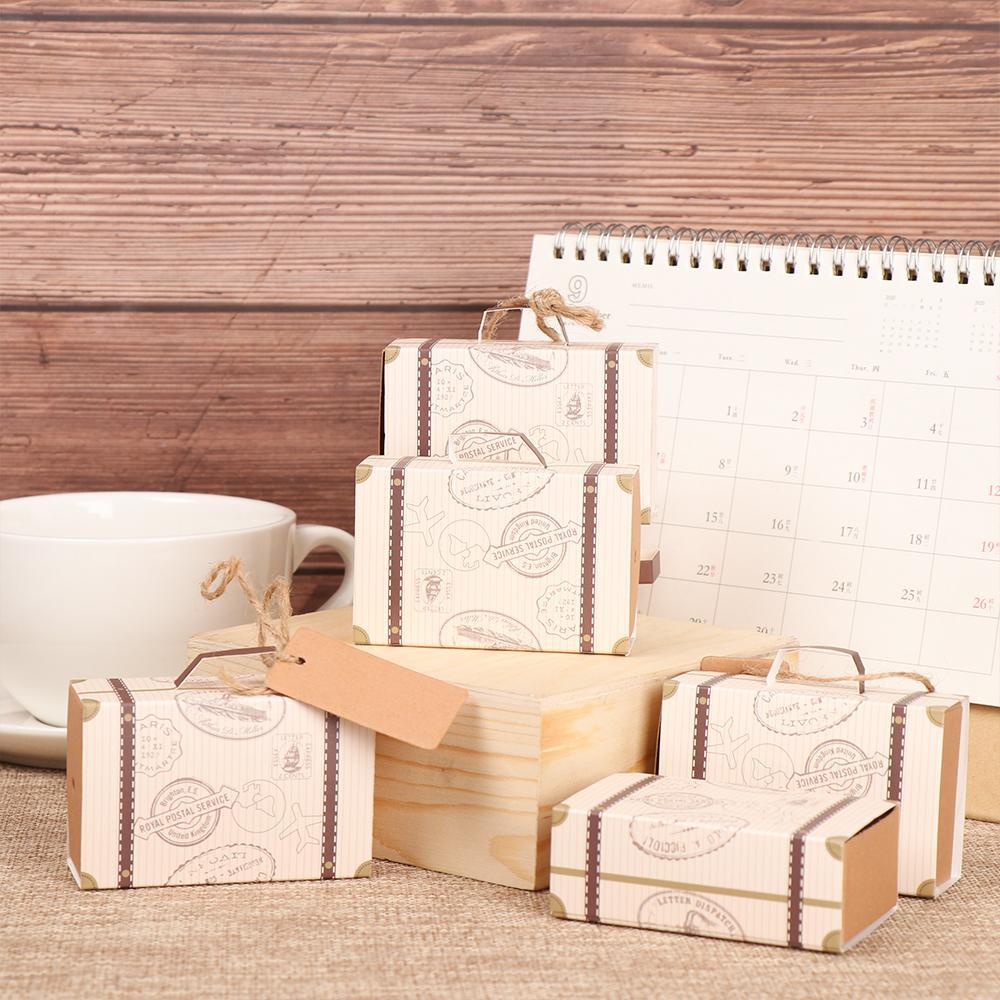 Set 10 / 20 Hộp Kẹo Mini Phong Cách Cổ Điển