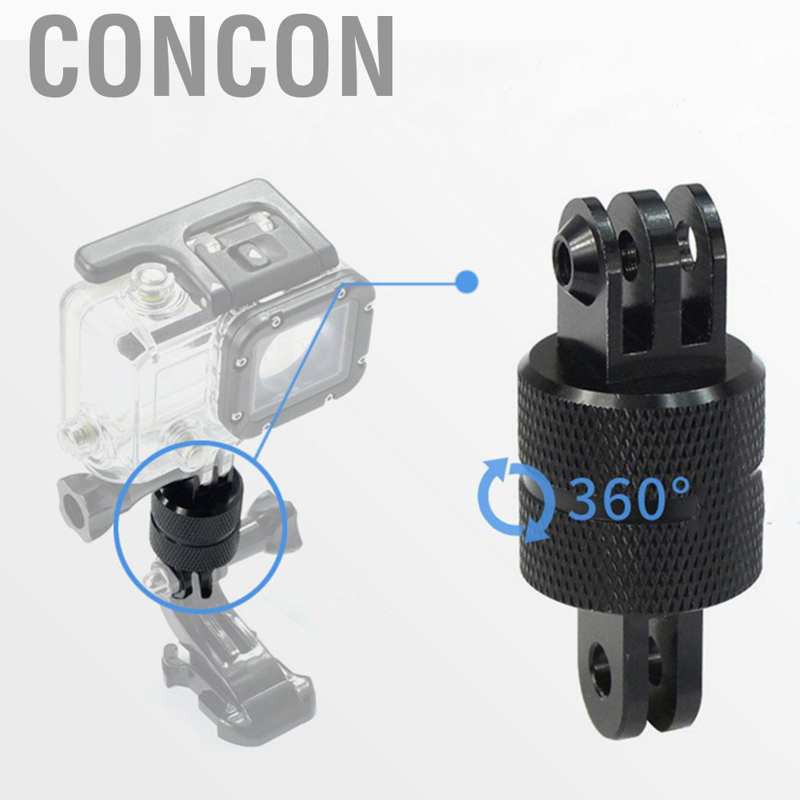 Ngàm Gắn Camera Gopro Hero 6 / 5 / 4 / 7 Xoay 360 Độ