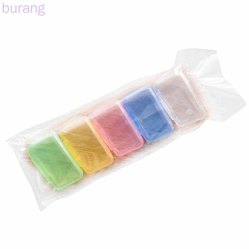 Set 5 nắp bảo vệ đầu bàn chải đánh răng an toàn tiện dụng khi đi du lịch