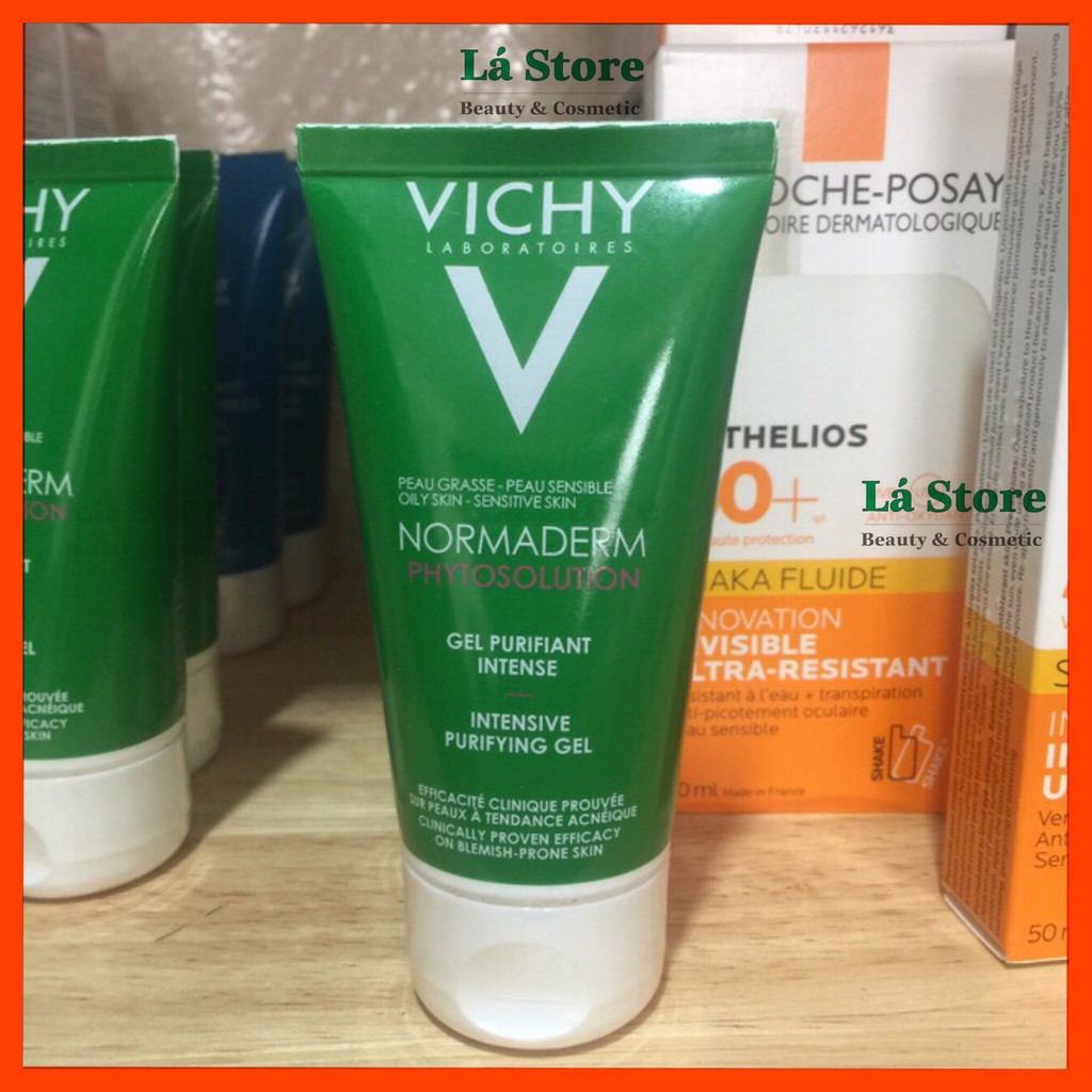 HÀNG CHÍNH HÃNG - Sữa rửa mặt dạng gel cho da dầu mụn VICHY 50ML | BigBuy360 - bigbuy360.vn