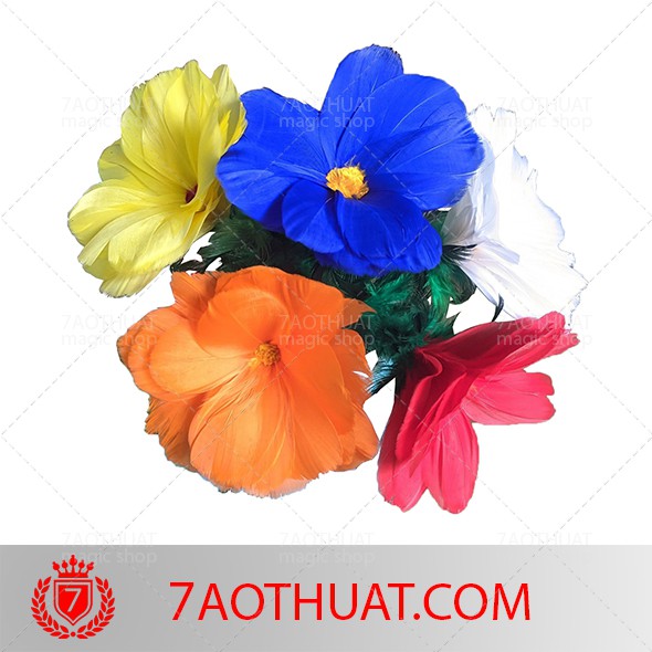 Dụng cụ ảo thuật thú vị: Sleeving flower 5 color