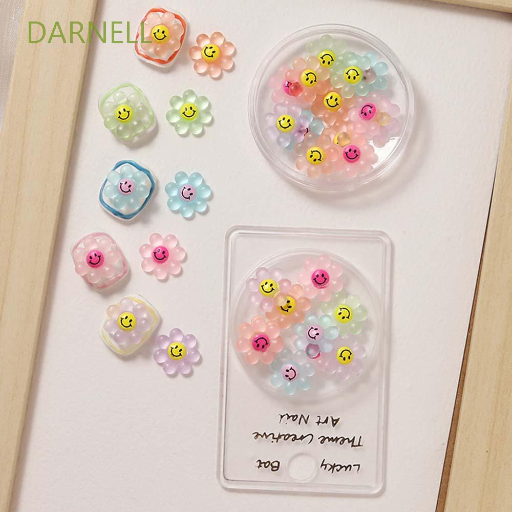 [Hàng mới về] Phụ kiện trang trí móng tay 3d hình hoa hướng dương nhiều màu sắc